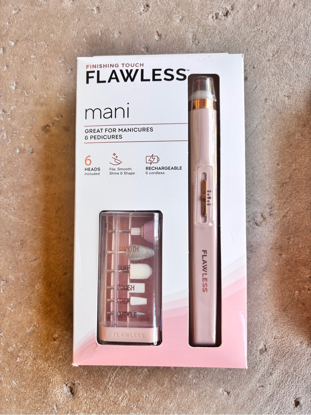 Finishing Touch Flawless Mani Electric Nail Care Set-NIB